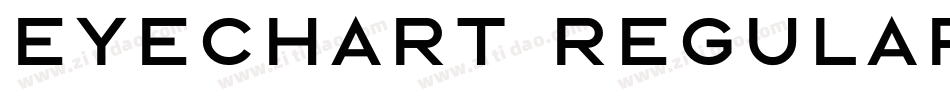 Eyechart Regular字体转换